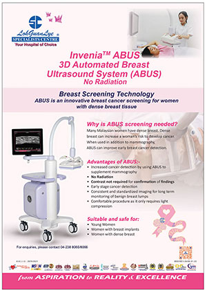 Invenia ABUS 3D Automated Breast Ultrasound System (ABUS)